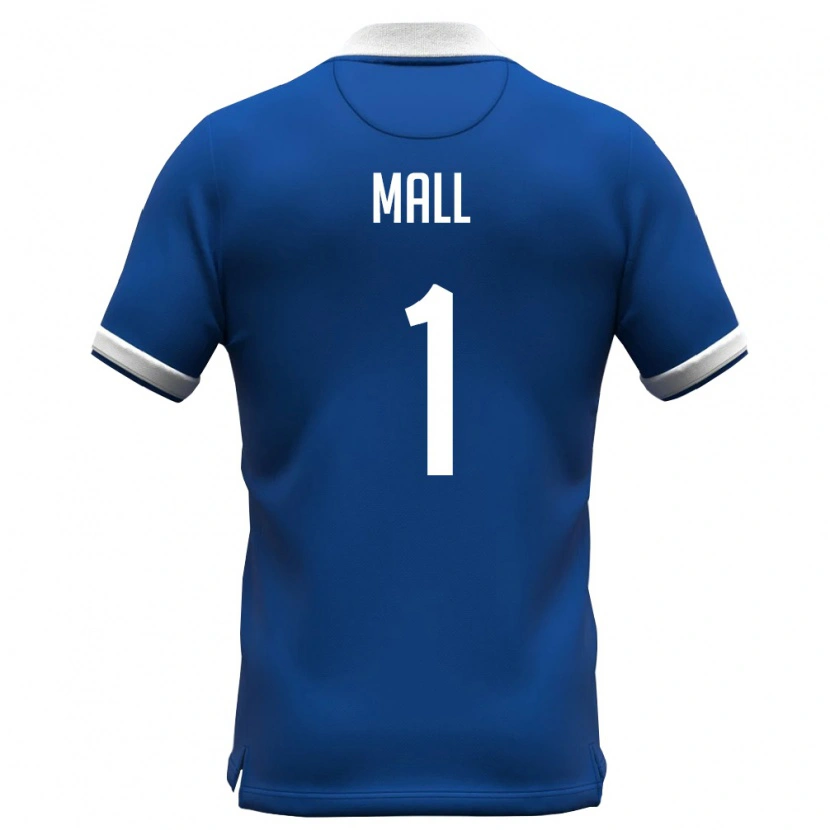 Danxen Men Cyprus Joël Mall #1 Royal Blue White Home Jersey 26-28 T-Shirt