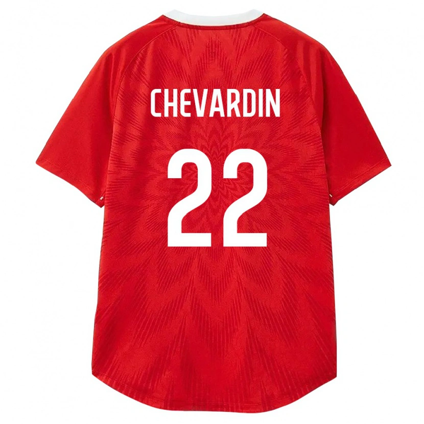 Danxen Men Russia Daniil Chevardin #22 Red White Brown Home Jersey 26-28 T-Shirt
