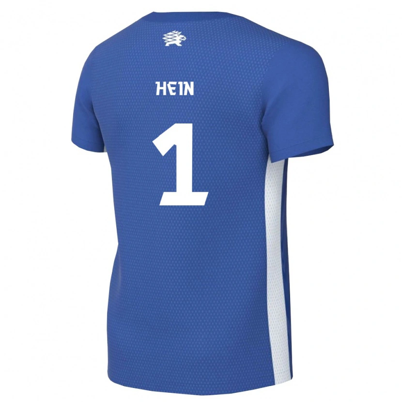 Danxen Men Estonia Karl Hein #1 Dark Blue White Home Jersey 26-28 T-Shirt