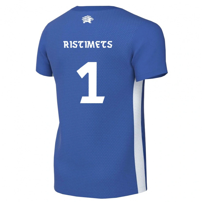 Danxen Men Estonia Markkus Ristimets #1 Dark Blue White Home Jersey 26-28 T-Shirt