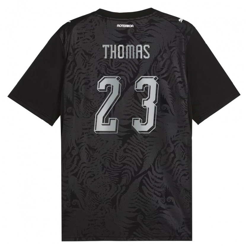 Danxen Men New Zealand Ryan Thomas #23 White Black Gray Home Jersey 26-28 T-Shirt