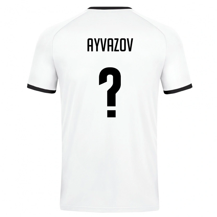 Danxen Men Uzbekistan Rafik Ayvazov #0 White Dark Green Away Jersey 26-28 T-Shirt