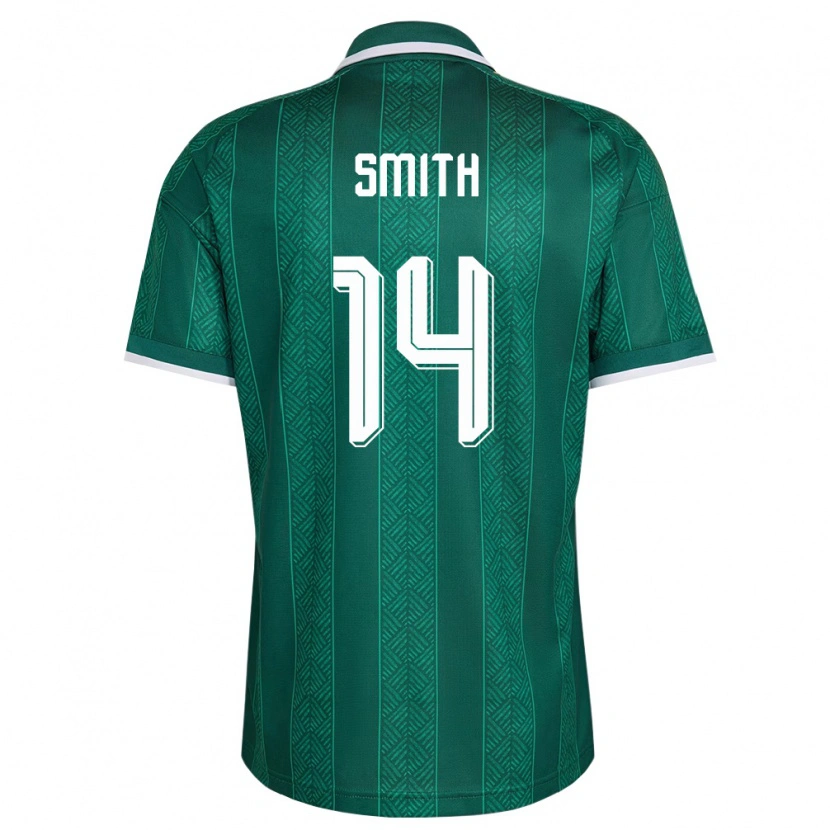 Danxen Men South Africa Tylon Smith #14 Green White Gold Away Jersey 26-28 T-Shirt