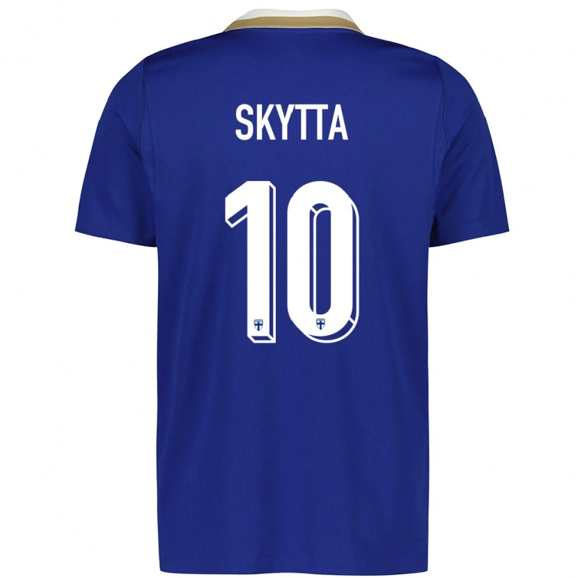 Danxen Men Finland Naatan Skyttä #10 Blue White Away Jersey 26-28 T-Shirt