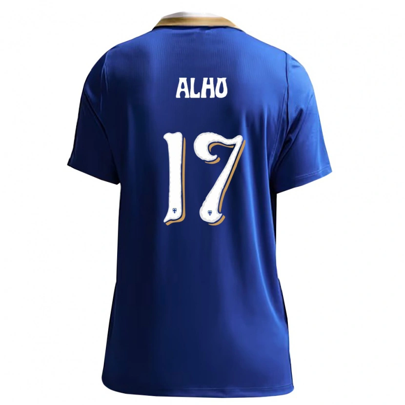 Danxen Men Finland Nikolai Alho #17 Blue White Away Jersey 26-28 T-Shirt