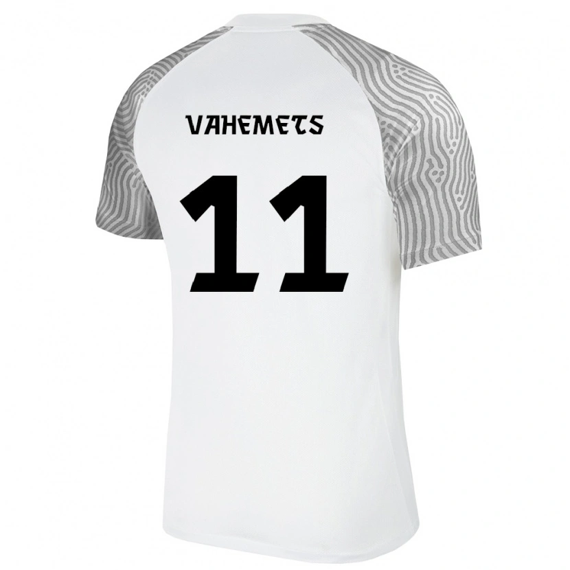 Danxen Men Estonia Oskar Vahemets #11 White Gray Away Jersey 26-28 T-Shirt