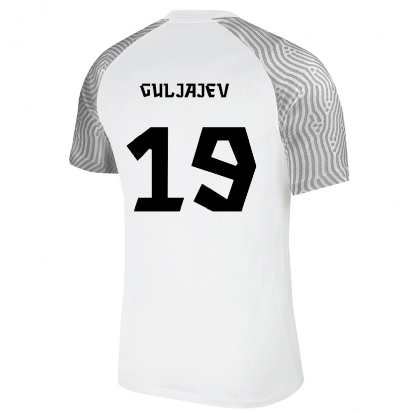 Danxen Men Estonia Matvei Guljajev #19 White Gray Away Jersey 26-28 T-Shirt
