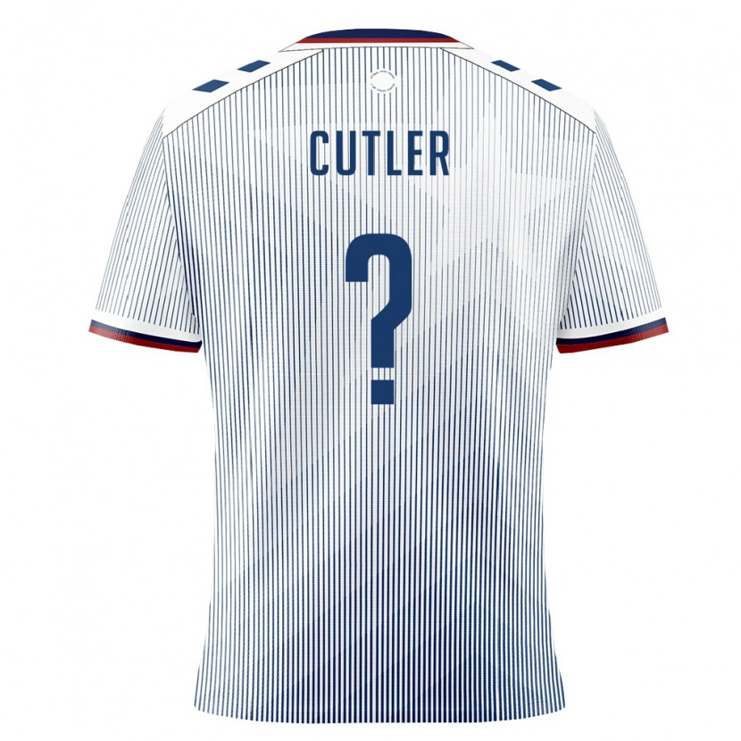 Danxen Men Puerto Rico André Cutler #0 Royal Blue White Away Jersey 26-28 T-Shirt