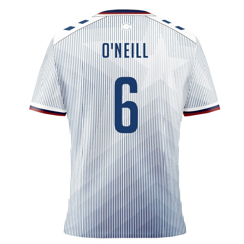 Danxen Men Puerto Rico Juan O'neill #6 Royal Blue White Away Jersey 26-28 T-Shirt