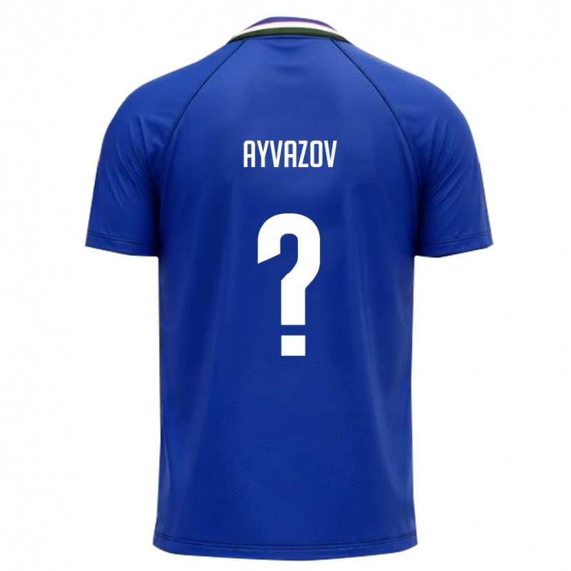 Danxen Women Uzbekistan Rafik Ayvazov #0 Royal Blue White Home Jersey 26-28 T-Shirt