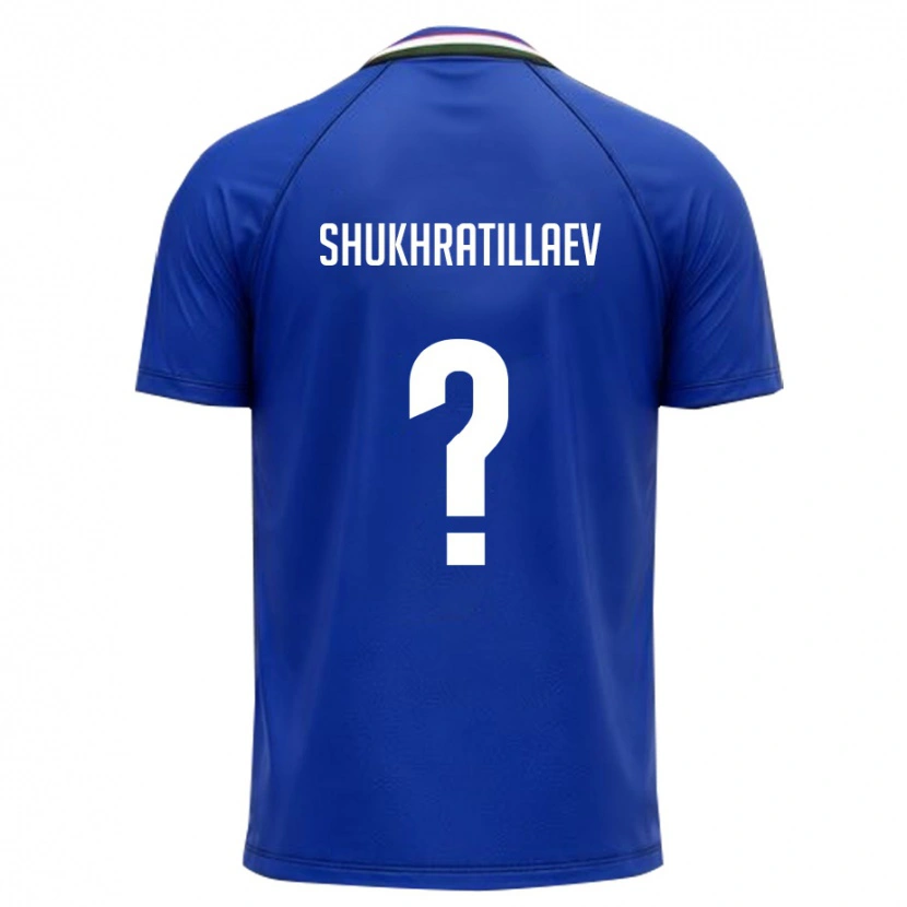 Danxen Women Uzbekistan Usmon Shukhratillaev #0 Royal Blue White Home Jersey 26-28 T-Shirt