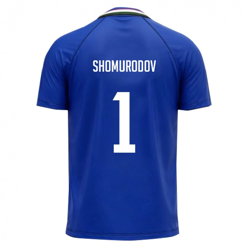 Danxen Women Uzbekistan Olim Shomurodov #1 Royal Blue White Home Jersey 26-28 T-Shirt