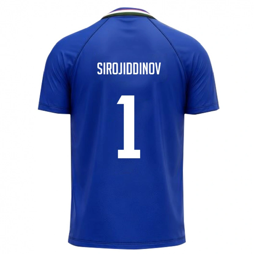 Danxen Women Uzbekistan Mekhrojbek Sirojiddinov #1 Royal Blue White Home Jersey 26-28 T-Shirt