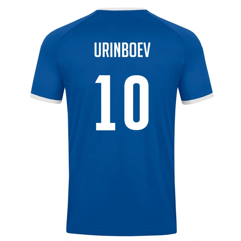 Danxen Women Uzbekistan Mukhammadali Urinboev #10 Royal Blue White Home Jersey 26-28 T-Shirt