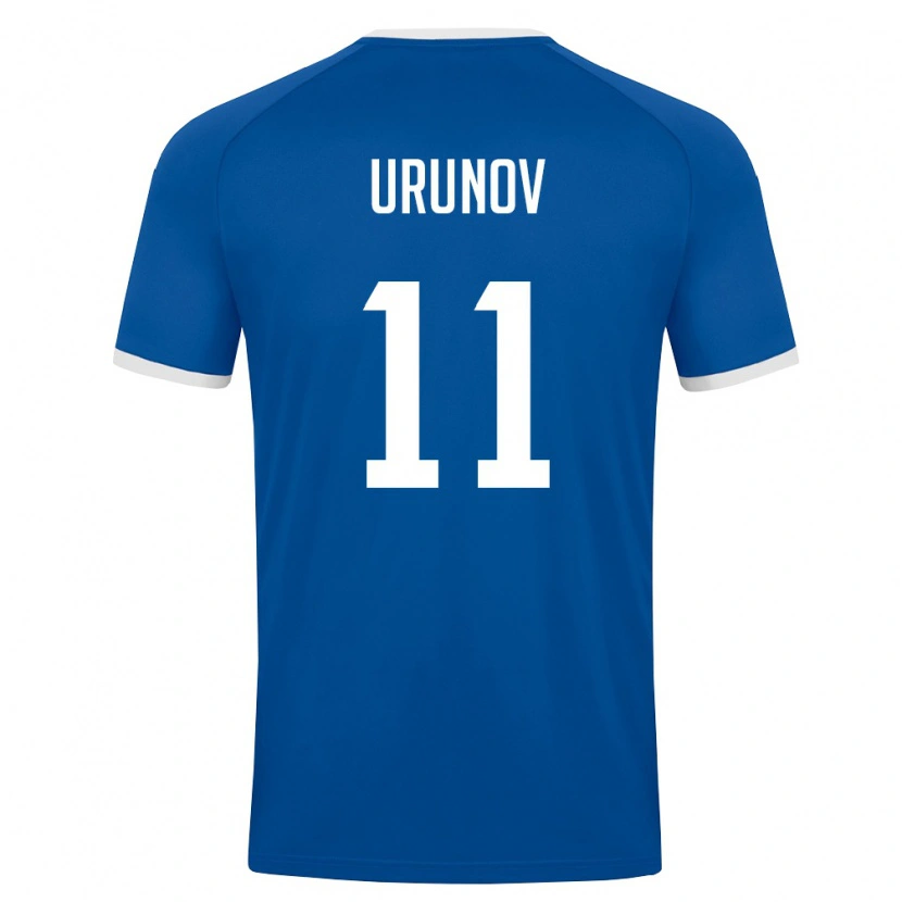 Danxen Women Uzbekistan Oston Urunov #11 Royal Blue White Home Jersey 26-28 T-Shirt