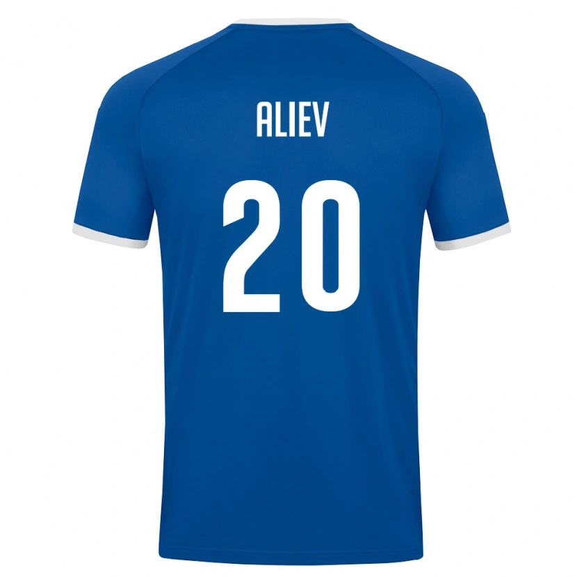 Danxen Women Uzbekistan Rustam Aliev #20 Royal Blue White Home Jersey 26-28 T-Shirt