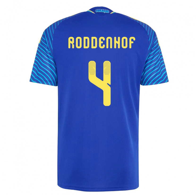 Danxen Women Curaçao Liyon Roddenhof #4 Navy White Home Jersey 26-28 T-Shirt