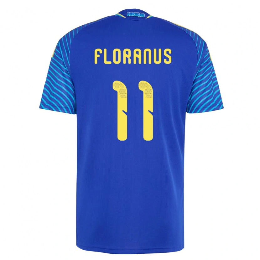 Danxen Women Curaçao Jëalardino Floranus #11 Navy White Home Jersey 26-28 T-Shirt