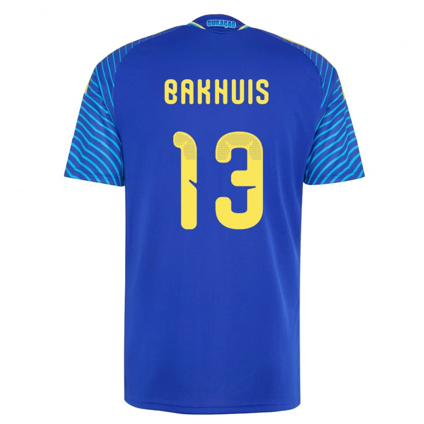 Danxen Women Curaçao Franklin Bakhuis #13 Navy White Home Jersey 26-28 T-Shirt