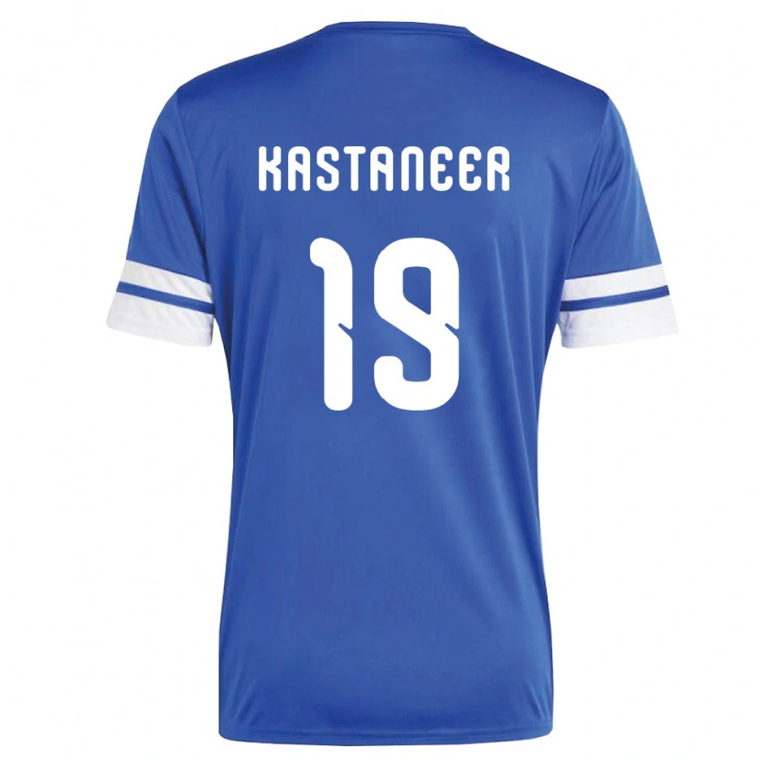 Danxen Women Curaçao Gervane Kastaneer #19 Navy White Home Jersey 26-28 T-Shirt