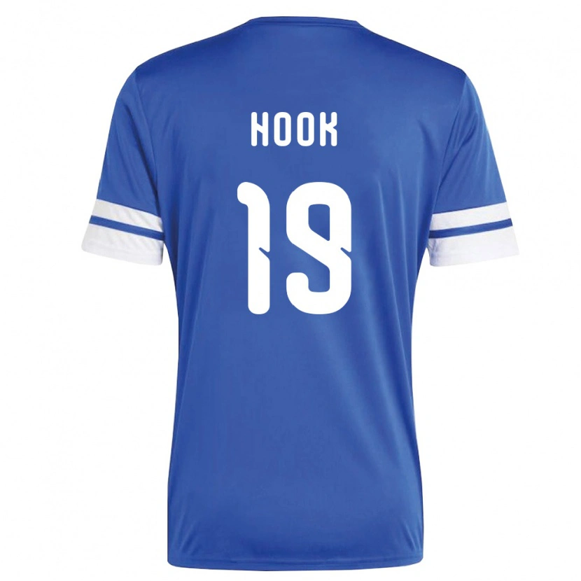 Danxen Women Curaçao Patrick Hook #19 Navy White Home Jersey 26-28 T-Shirt