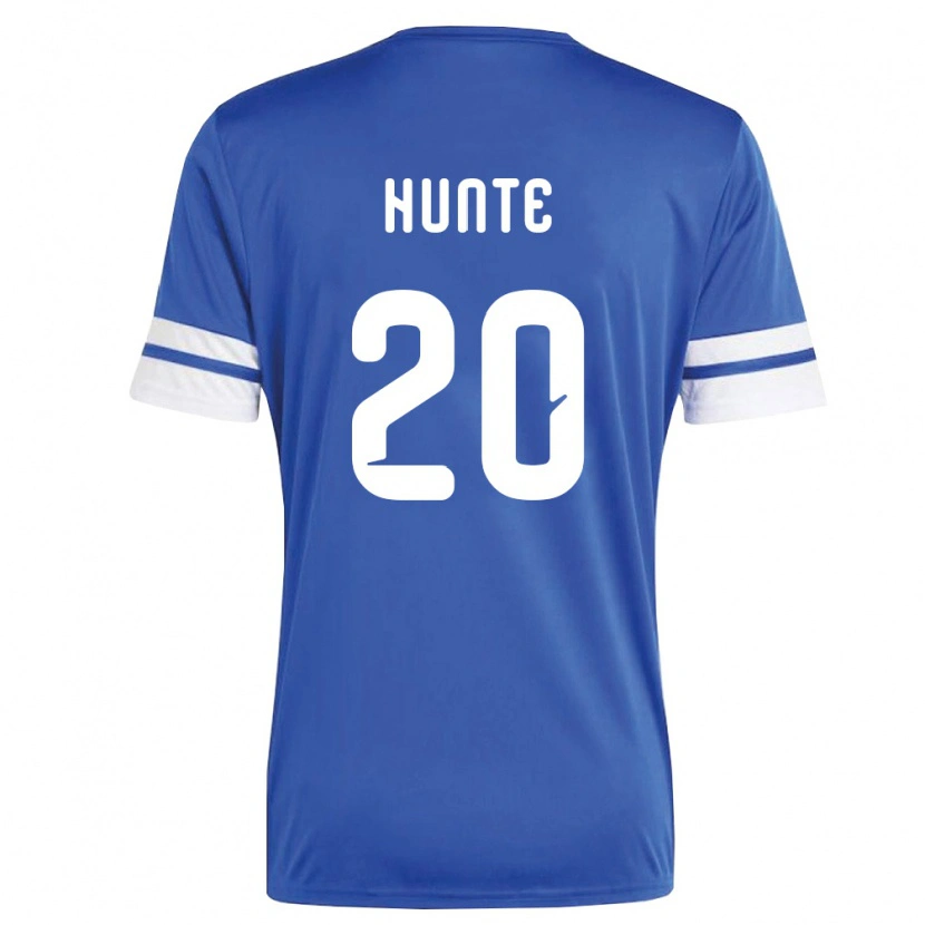 Danxen Women Curaçao Jerayno Hunte #20 Navy White Home Jersey 26-28 T-Shirt