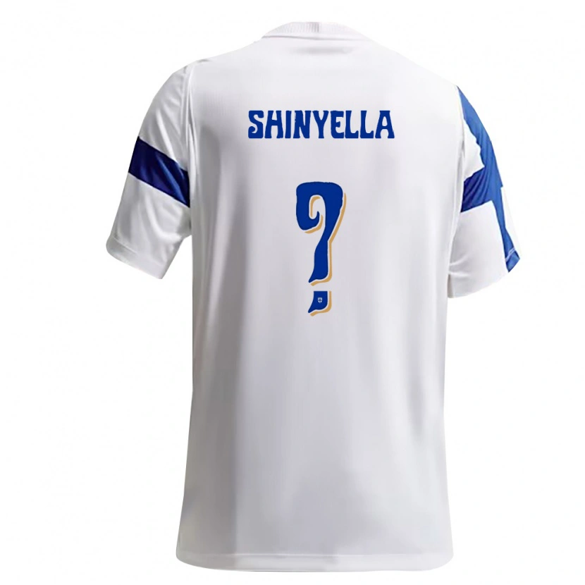 Danxen Women Finland Solo Shinyella #0 White Blue Home Jersey 26-28 T-Shirt