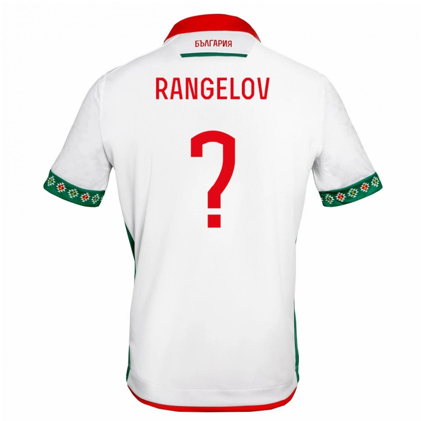 Danxen Women Bulgaria Daniel Rangelov #0 White Green Red Home Jersey 26-28 T-Shirt