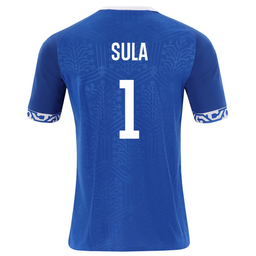 Danxen Women Moldova Hector Sula #1 Royal Blue White Home Jersey 26-28 T-Shirt
