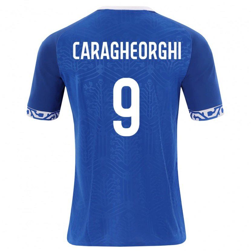 Danxen Women Moldova Nichita Caragheorghi #9 Royal Blue White Home Jersey 26-28 T-Shirt