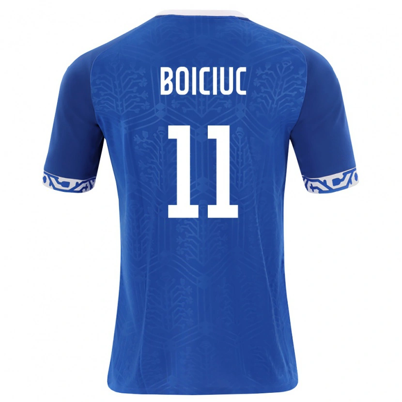 Danxen Women Moldova Alexandru Boiciuc #11 Royal Blue White Home Jersey 26-28 T-Shirt