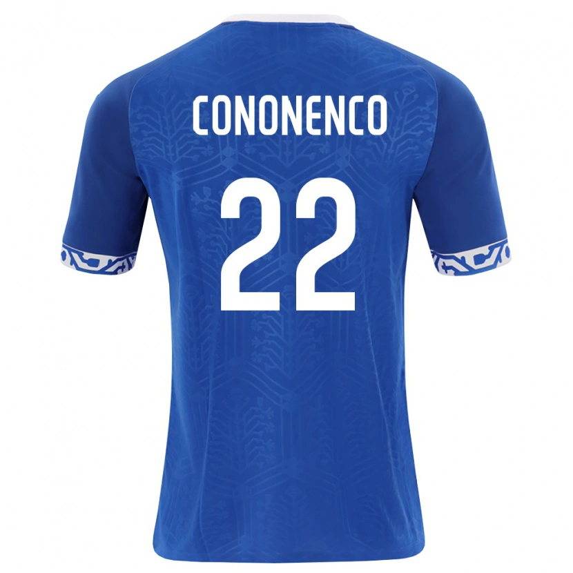 Danxen Women Moldova Maxim Cononenco #22 Royal Blue White Home Jersey 26-28 T-Shirt