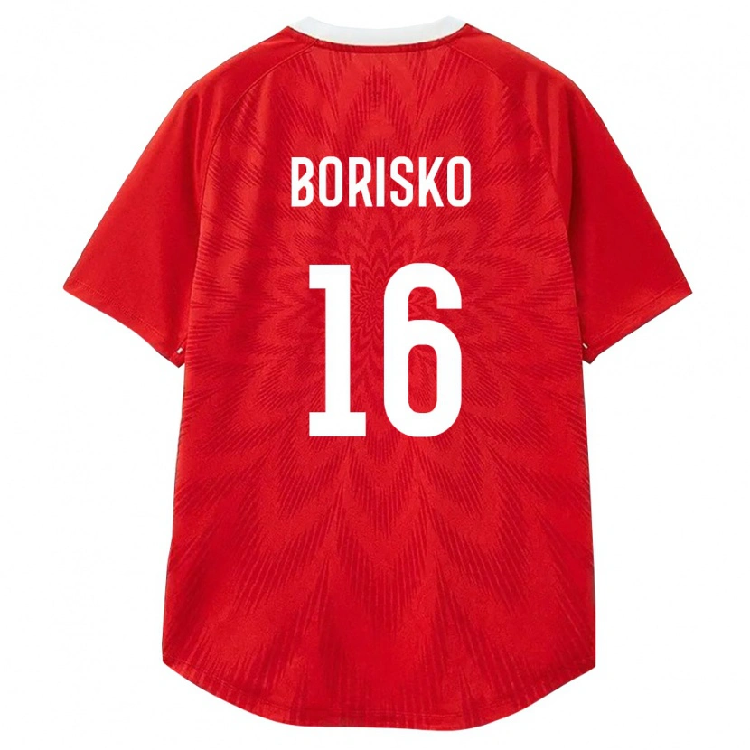 Danxen Women Russia Maksim Borisko #16 Red White Brown Home Jersey 26-28 T-Shirt