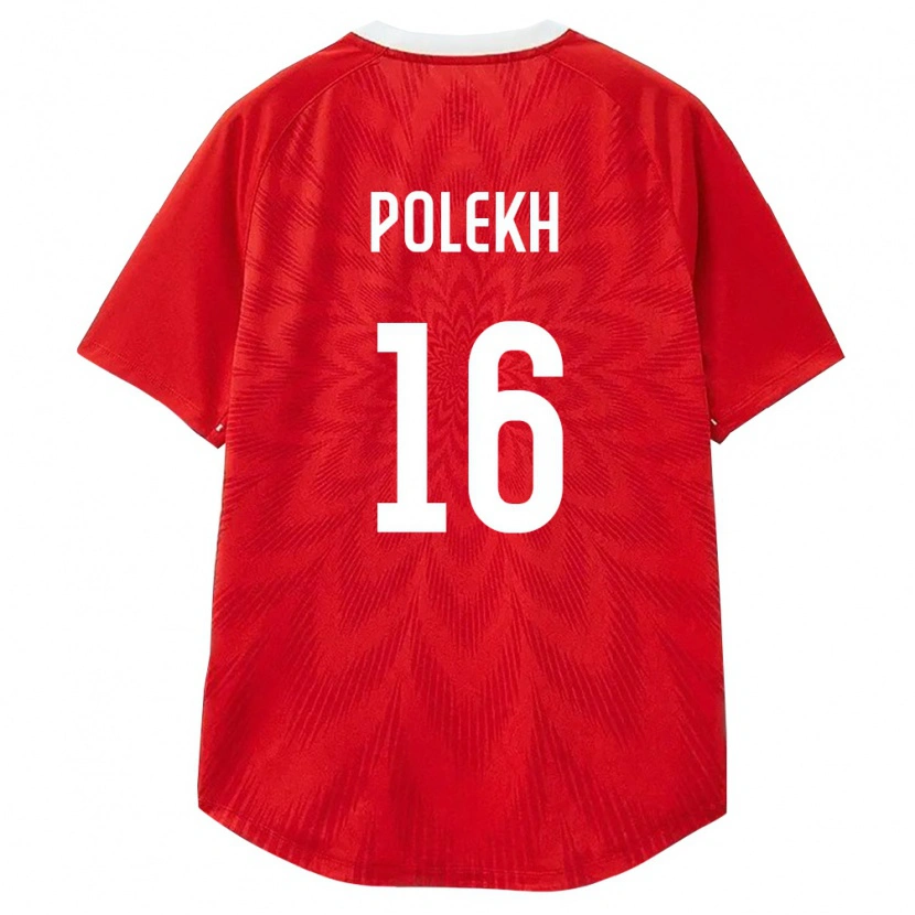 Danxen Women Russia Pavel Polekh #16 Red White Brown Home Jersey 26-28 T-Shirt