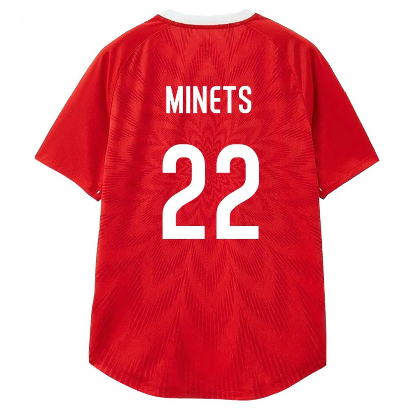 Danxen Women Russia Matvey Minets #22 Red White Brown Home Jersey 26-28 T-Shirt
