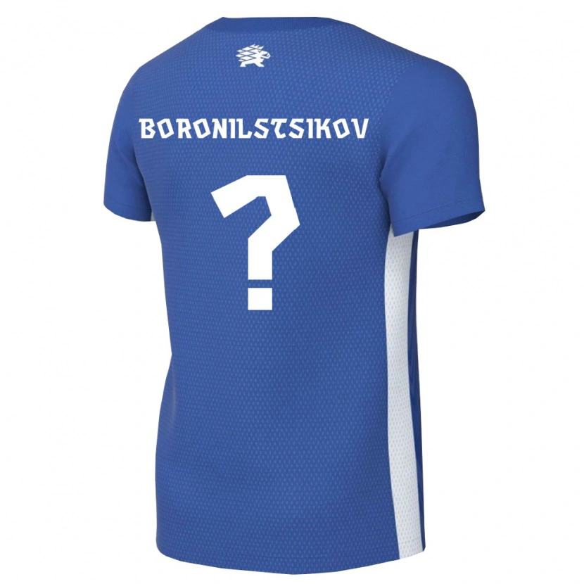 Danxen Women Estonia Alex Boronilstsikov #0 Dark Blue White Home Jersey 26-28 T-Shirt