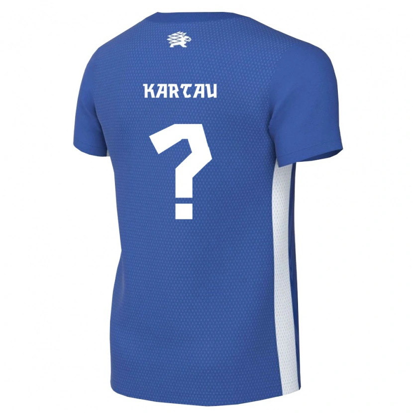 Danxen Women Estonia Imre Kartau #0 Dark Blue White Home Jersey 26-28 T-Shirt
