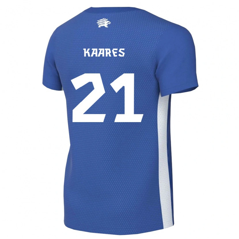 Danxen Women Estonia Andero Kaares #21 Dark Blue White Home Jersey 26-28 T-Shirt