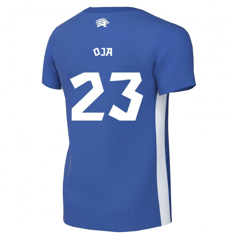 Danxen Women Estonia Johannes Oja #23 Dark Blue White Home Jersey 26-28 T-Shirt