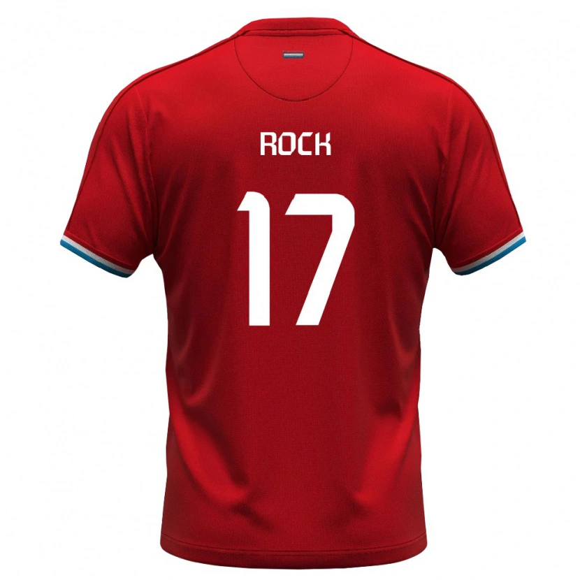 Danxen Women Luxembourg Jerimo Rock #17 Red White Blue Home Jersey 26-28 T-Shirt