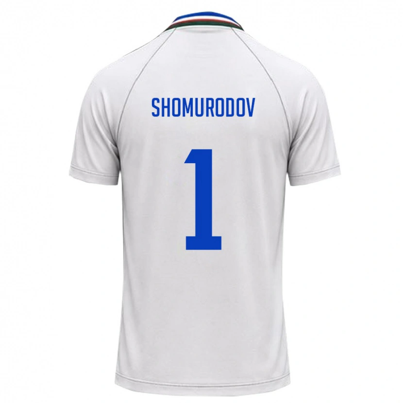 Danxen Women Uzbekistan Olim Shomurodov #1 White Dark Green Away Jersey 26-28 T-Shirt