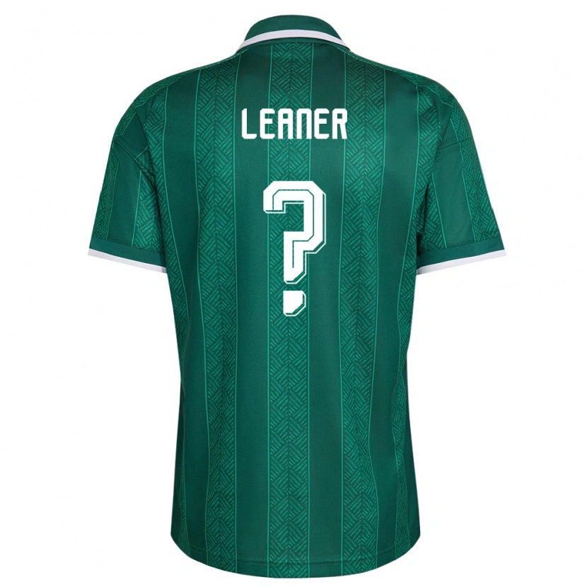 Danxen Women South Africa Renaldo Leaner #0 Green White Gold Away Jersey 26-28 T-Shirt
