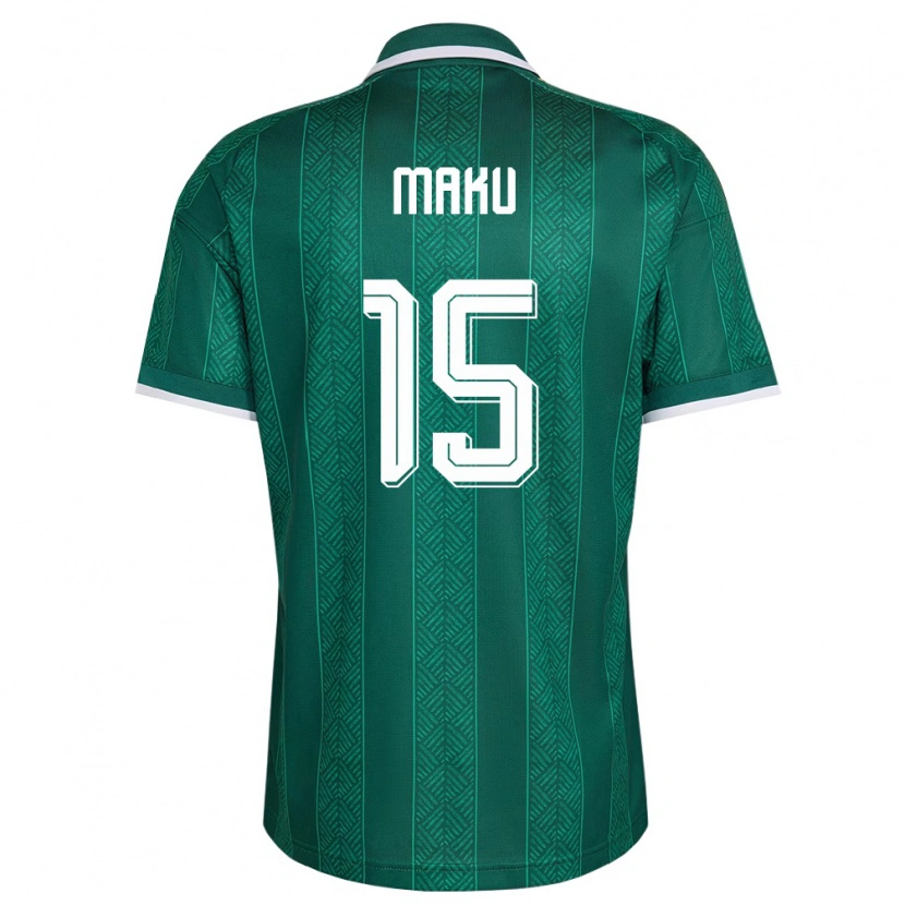 Danxen Women South Africa Lazola Maku #15 Green White Gold Away Jersey 26-28 T-Shirt