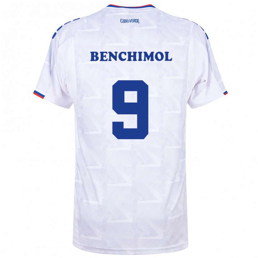 Danxen Women Cape Verde Benchimol #9 White Burgundy Away Jersey 26-28 T-Shirt