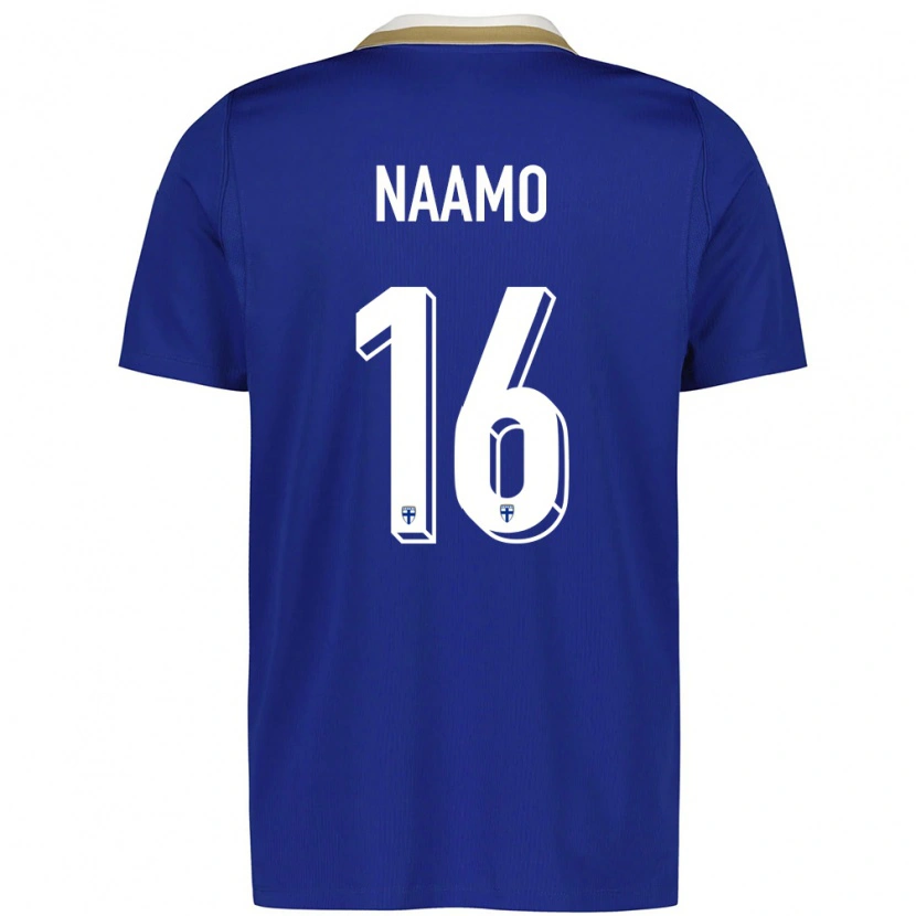 Danxen Women Finland Dario Naamo #16 Blue White Away Jersey 26-28 T-Shirt