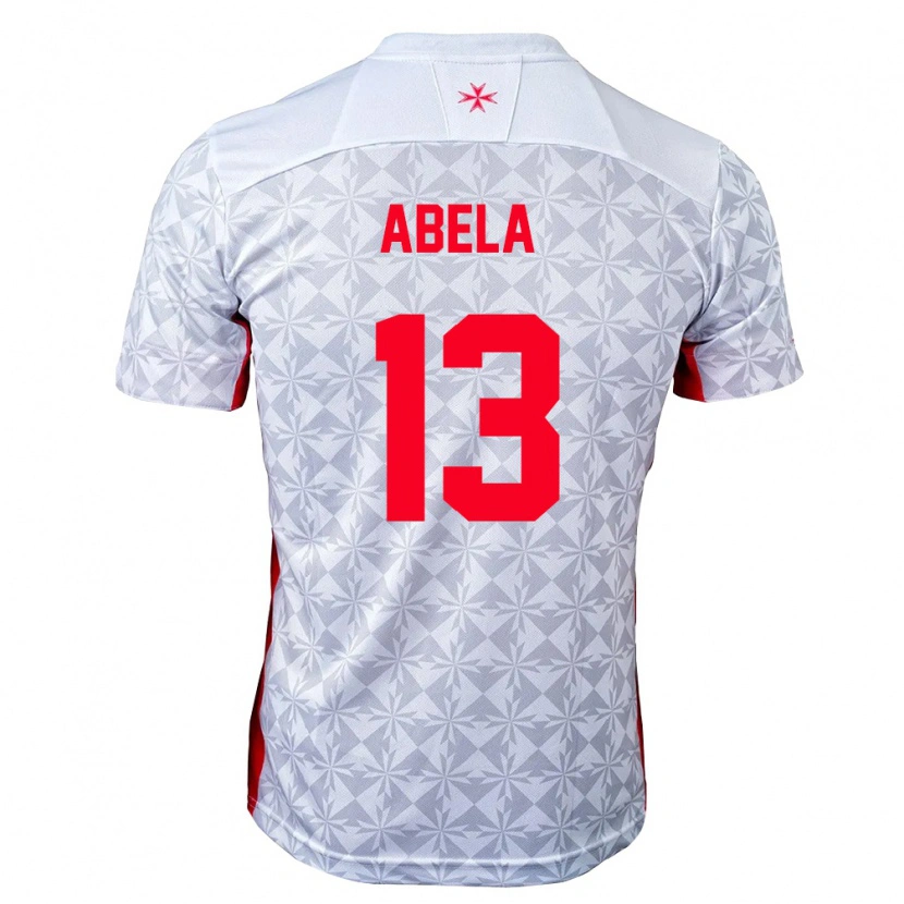 Danxen Women Malta Deacon Abela #13 Gray White Red Away Jersey 26-28 T-Shirt