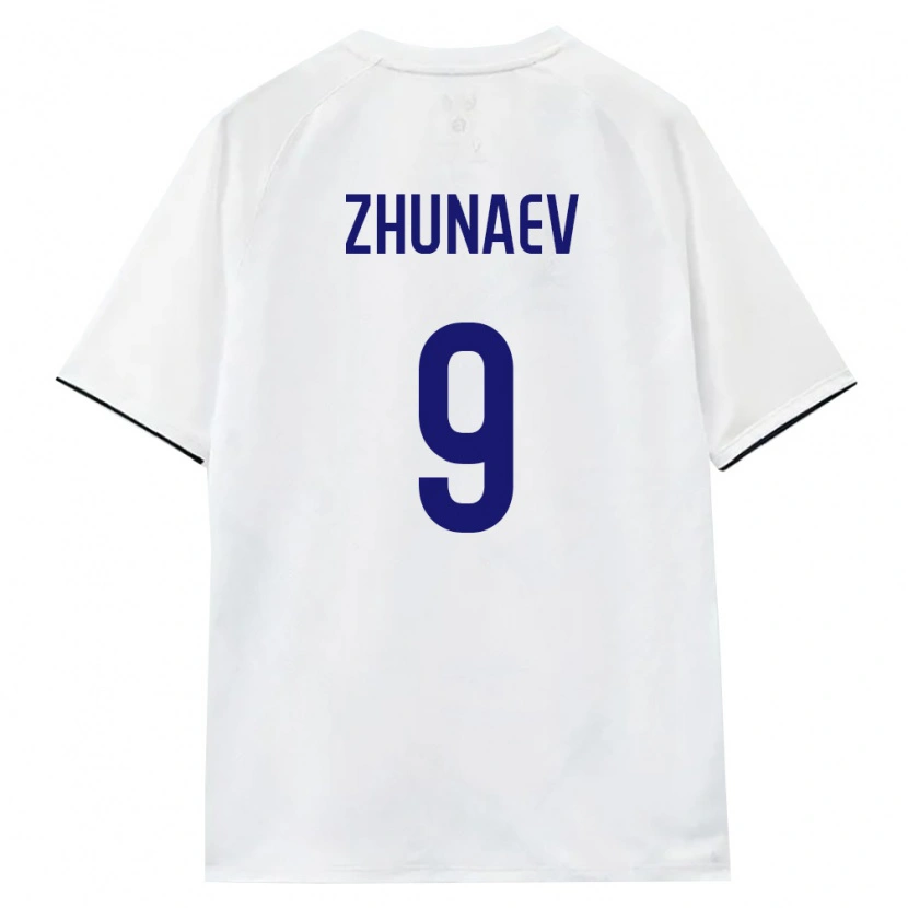 Danxen Women Russia Ivan Zhunaev #9 White Brown Black Away Jersey 26-28 T-Shirt