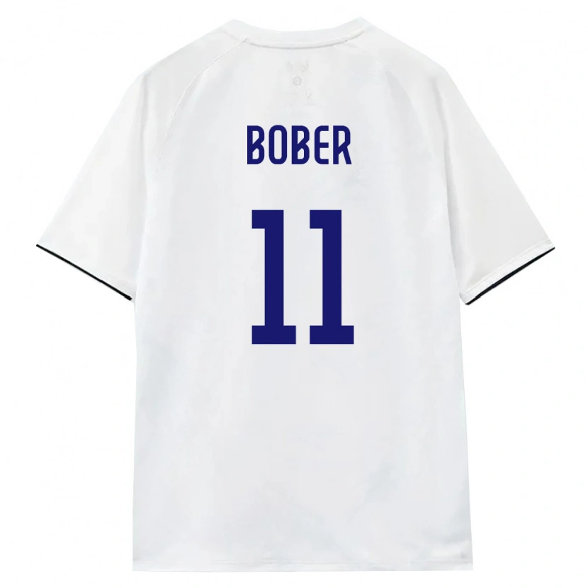 Danxen Women Russia Ivan Bober #11 White Brown Black Away Jersey 26-28 T-Shirt