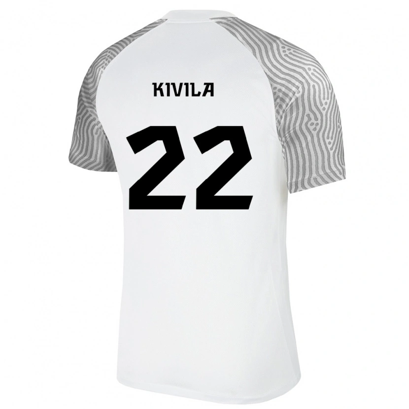 Danxen Women Estonia Kaur Kivila #22 White Gray Away Jersey 26-28 T-Shirt
