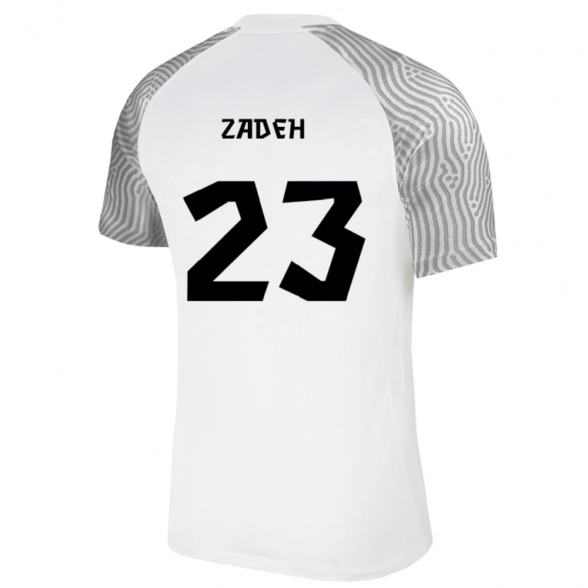 Danxen Women Estonia Simon Zadeh #23 White Gray Away Jersey 26-28 T-Shirt